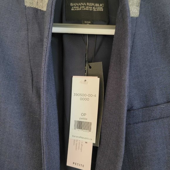 Banana Republic Navy Wool Blazer - Picture 4 of 8